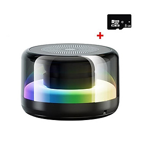 Điện thoại di động Loa Bluetooth Đèn đầy màu sắc chất lượng cao Hộp âm thanh nhỏ không dây Loa siêu trầm Portable Home Impact Món quà nhỏ