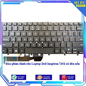 Bàn phím dành cho Laptop Dell Inspiron 7352 có đèn nền - Hàng Nhập Khẩu