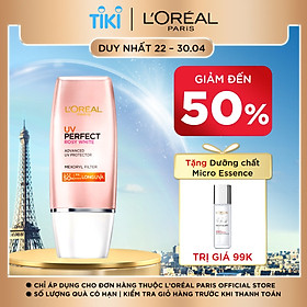 Kem Chống Nắng Sáng Hồng Da Bảo Vệ 12h L'oreal SPF50/PA+++ UVP (30ml)