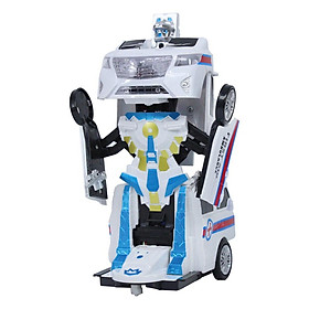 Đồ chơi xe điều khiển biến hình robot 6 kênh