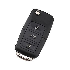 3 Button Smart Remote Key Fob 433Mhz ID48 Chip + Rubber Pad for