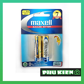 Mua Pin AA Maxell ALKALINE BATTERY (Vỉ 2 Viên) - Hàng chính hãng