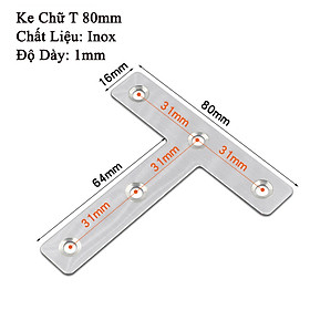 Mua Ke Thẳng Ke Chữ L Chữ T Nhiều Kích Thước KUNBE Góc Vuông 90 Độ Giá Đỡ Giữ Cố Định Góc Cạnh Đồ Nội Thất