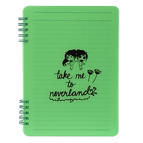 Sổ Tay Vivaone LX Bìa Nhựa (14.2 x 19.5 cm) - Xanh Lá