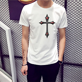 Áo Thun Nam Cực Hot - Chất Cotton - Dáng Body Thời Trang Hàn Quốc Giá Rẻ Cực Đẹp Kiểu Dáng Năng Động Cá Tính Siêu Hot Phù Hợp Đi Làm, Đi Chơi Art-029 ... Thánh Giá