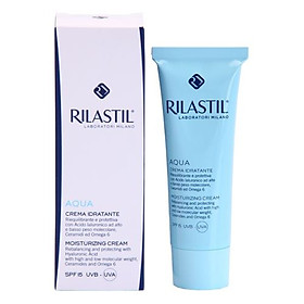 Kem dưỡng ẩm chống nắng Rilastil Aqua moisturizing cream SPF 15 UVB-UVA