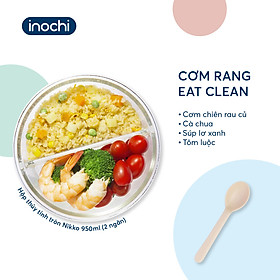 Mua Hộp cơm thủy tinh 2 3 ngăn  hộp thủy tinh đựng thức ăn NIKKO INOCHI chính hãng