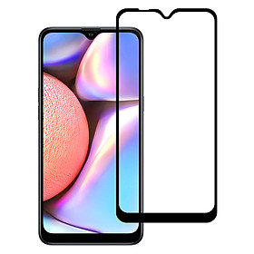 Miếng Dán Kính Cường Lực cho Samsung Galaxy A10S - Full màn hình - Màu Đen - Hàng Chính Hãng