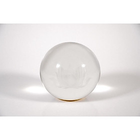 Mua Quả cầu phong thủy pha lê điện led đổi màu bông sen nguyên khối trang trí siêu đẹp - Nhiều cỡ có đèn led kèm