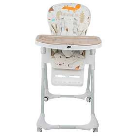 Ghế ngồi ăn dặm điều chỉnh độ cao, điều chỉnh ngả lưng có bánh xe Mastela 1015 cho bé 6 tháng đến 5 tuổi chuẩn ASTM Mỹ