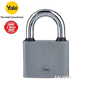 Mua Ổ khoá chống cắt  chống trộm Yale Y111S/60/132/1 màu bạc  size 60. Loại ổ khóa bấm rất tốt cho cửa nhà