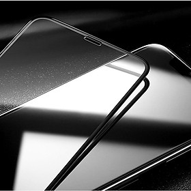Miếng dán kính cường lực cho iPhone XS MAX / iPhone 11 Pro Max hiệu ANANK (Full 2.5D, Mặt kính AGGC) - Hàng nhập khẩu