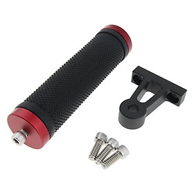 DSLR Camera Cage  Top Handle Grip with 1/4 Screw Hole For  5D Mark II  Red