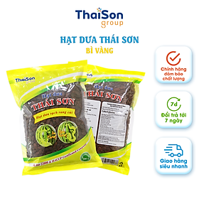 Hạt Dưa sạch Thái Sơn rang củi không nhuộm màu ngon đặc biệt 1Kg loại bì vàng HD1MV