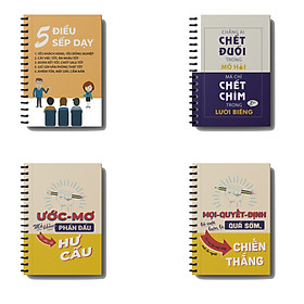 Sổ Kế Hoạch Nhật Ký 365 Ngày Life Planner - Full năm 2021, đủ 12 tháng và 54 tuần, chi tiêu, thói quen made in vietnam