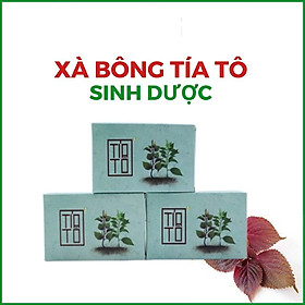 Xà bông Tía tô Sinh dược - 100g/ bánh