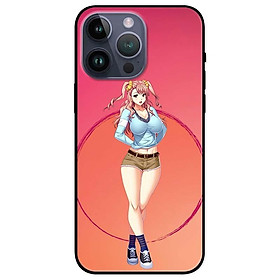 Ốp lưng dành cho Iphone 14 - Iphone 14 Plus - Iphone 14 Pro - Iphone 14 Pro Max - Anime Cô Gái Áo Xanh