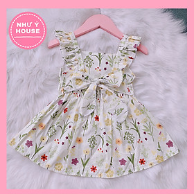 Đầm bé gái 2 dây - đầm hoa cho bé gái Thiết kế của Như Ý House