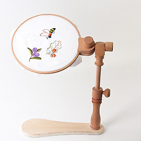 Embroidery Stand Desktop Cross Stitch Frame Rotated Embroidery Frame Rack for Sewing