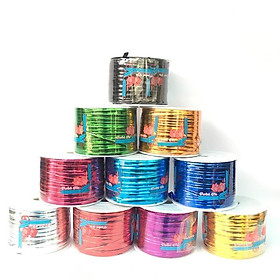 Dây kẽm bọc kim tuyến buộc phong lan, trang trí hoa, quấn cây cuộn hơn 300g