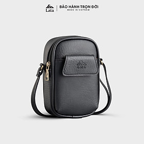 Túi Lata ( Thời trang nữ đựng điện thoại mini - Túi đeo chéo da HN118 )