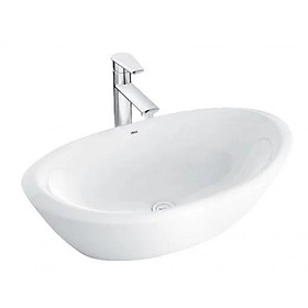 Mua Chậu rửa mặt INAX L-465V – Đặt bàn   thiết kế dáng thuyền với lòng chậu sâu  rộng - Vật liệu xây dựng Big H