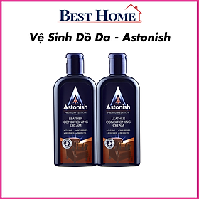 Vệ sinh túi da ASTONISH vệ sinh đồ da túi xách ghế áo dày da tẩy mốc phục