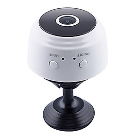 A9 1080P Wireless Camera Night Vision Motion Detection 150 Degrees Wide Angle Home Security Camera (White)