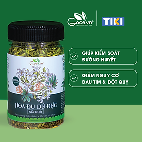 Hình ảnh Hoa đu đủ đực sấy khô Goce - 120g