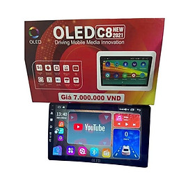 COMBO MÀN OLED C8NEW + DƯỠNG BMW E46 2005 KÈM DÂY JACK ZIN