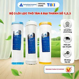 Mua Bộ 3 Lõi Lọc Thô 1-2-3 Tân Á Đại Thành Dùng Cho Máy Lọc Nước RO Hàng Chính Hãng