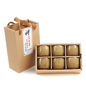 Tách Trà Gốm Sứ Pu'er Thủ Công Mỹ Nghệ Thích Hợp Làm Quà Tặng Nhiều Màu Sắc 80ml