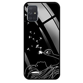 Ốp lưng Kính Cường Lực cho Samsung Galaxy A71 - 0092 BOCONGANH - Hàng Chính Hãng