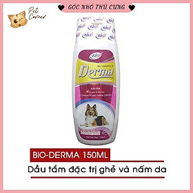 Sữa tắm cho chó mèo Bio nhiều công dụng - Trị ghẻ, nấm da, ve rận, dưỡng lông và khử mùi hôi (150ml)