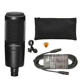 Micro AT2020 Audio Technica Mic Condenser Thu Âm Phòng Studio