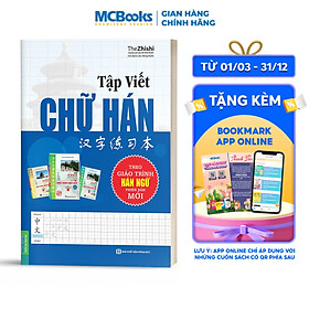 Sách Tập Viết Chữ Hán Theo Giáo Trình Hán Ngữ Phiên Bản Mới