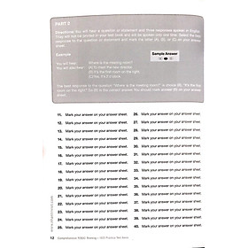 Comprehensive Toeic Training 1000 Practice Test Items (Vol 1) - Kèm CD