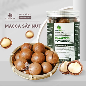 Hạt macca nứt vỏ TANU NUTS mắc ca Tây Nguyên tốt cho bà bầu, bé 450g 500g.