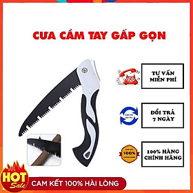 Cưa Cây Cưa Gỗ Cưa Xếp Lưỡi Thép Hợp Kim SK5 - Cưa Cầm Tay Gấp Gọn