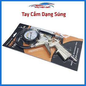 Tay bơm lốp xe có đồng hồ đo Century tay cầm dạng súng, thẳng hai loại