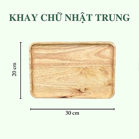 Mua Khay gỗ trang trí đựng đồ ăn chụp ảnh - Thớt gỗ decor cho nhà hàng/ khách sạn/ quán ăn