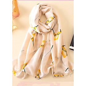 Khăn choàng cổ lụa thời trang cao cấp 37