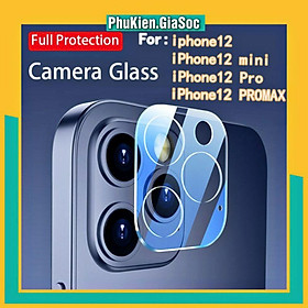 Mua Cường Lực Trong Suốt Full Cụm Camera Iphone 12 12Mini 12Pro 12ProMax - Bảo Vệ Toàn Diện Camera Iphone