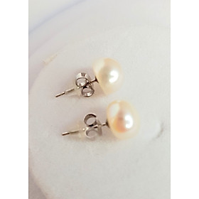 Bộ Trang Sức Ngọc Trai Thiên Nhiên 4M - Chuỗi Đơn - Trang Sức Cô Tấm - LIGHT PINK - COTAM2920 - Màu Trắng Hồng + Tặng Kèm 5 Phụ Kiện Bảo Dưỡng Dự Phòng