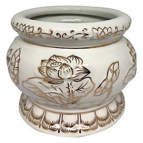 Mua Lư Bạch Ngọc Trắng PT0112 (5inch)