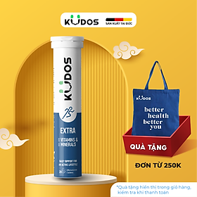 Thực phẩm bảo vệ sức khỏe KUDOS EXTRA HIGH DOSE VITAMINS & MINERALS (20 viên/tuýp)