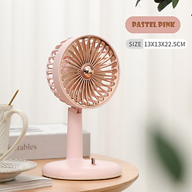 Mua Quạt sạc mini cầm tay quạt tích điện Vintage mùa hè