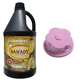 Nuớc giặt xả 6 in 1 Sawady Hando 3,8L + Tặng 1 phao lọc cặn máy giặt (Màu ngẫu nhiên