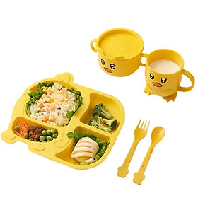 Mua Bộ bát ăn dặm vịt vàng 5 món