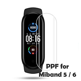 Mua Miếng dán màn hình trong suốt Miband 5 / Miband 6 - Dán PPF cho vòng đeo tay thông minh Xiaomi Mi Band 5 / 6